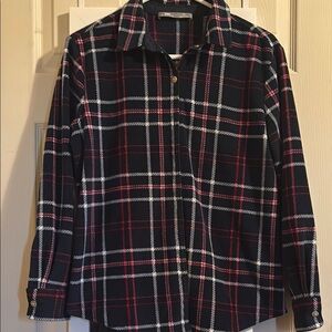 Lee’s Fleece Plaid Button-Up Shirt